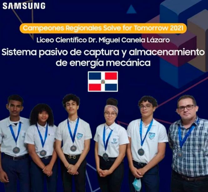 Equipo de Villa Tapia gana concurso científico organizado por Samsung