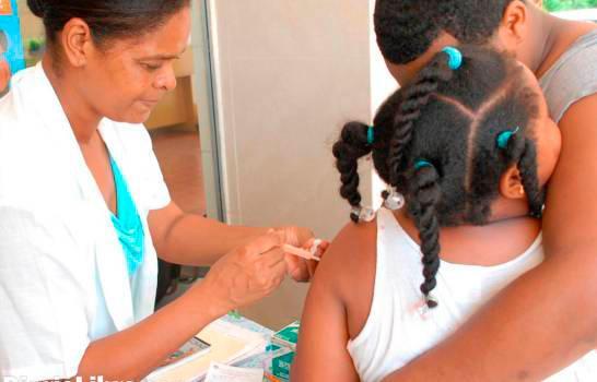 República Dominicana no cumple meta de cobertura de vacunas contra difteria