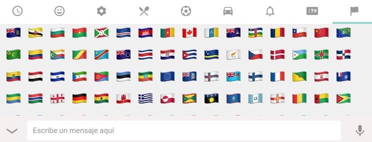 Nueva versión de Whatsapp incluye ícono de la bandera dominicana