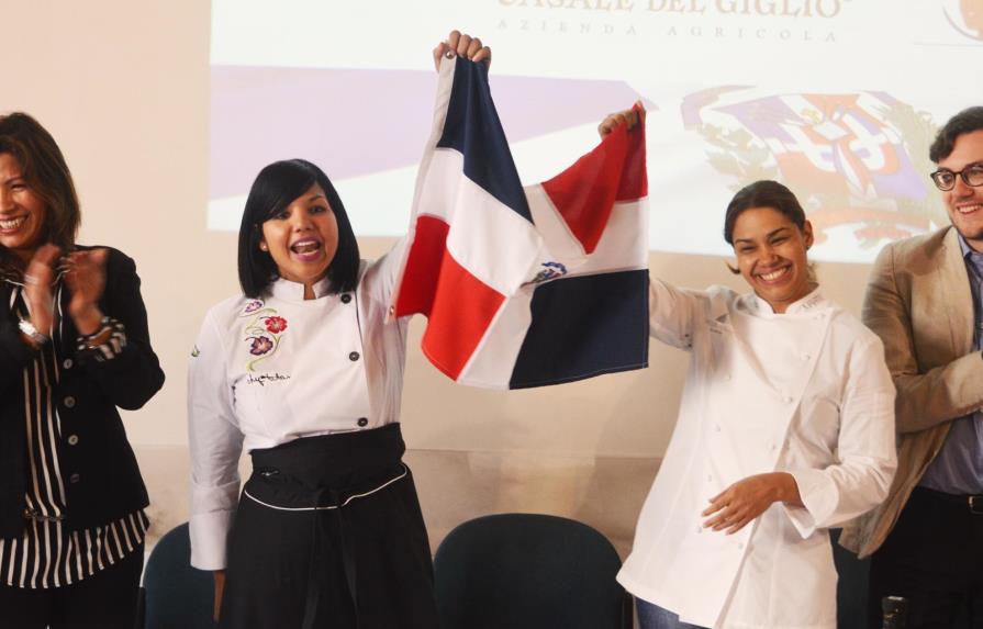 Chef María Marte y Chef Tita ponen en alto la gastronomía dominicana en Italia 