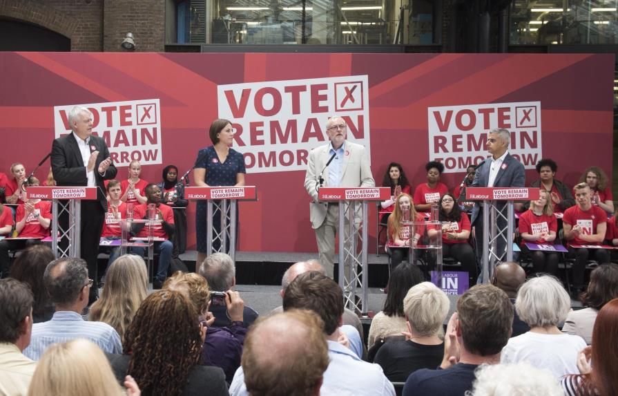 Políticos británicos hacen exhortos finales sobre referendo 