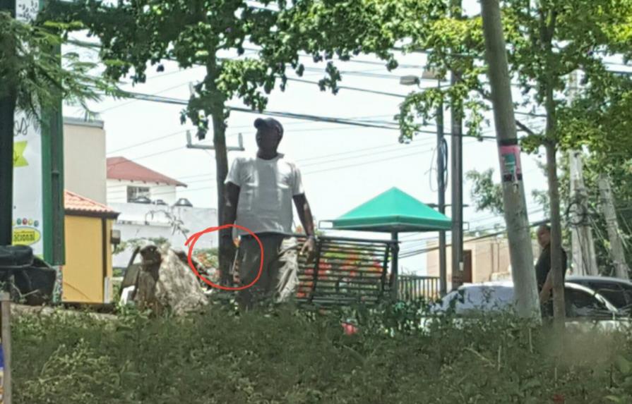Hombre amenazó con un arma de fuego a agente de Amet en parque de Arroyo Hondo