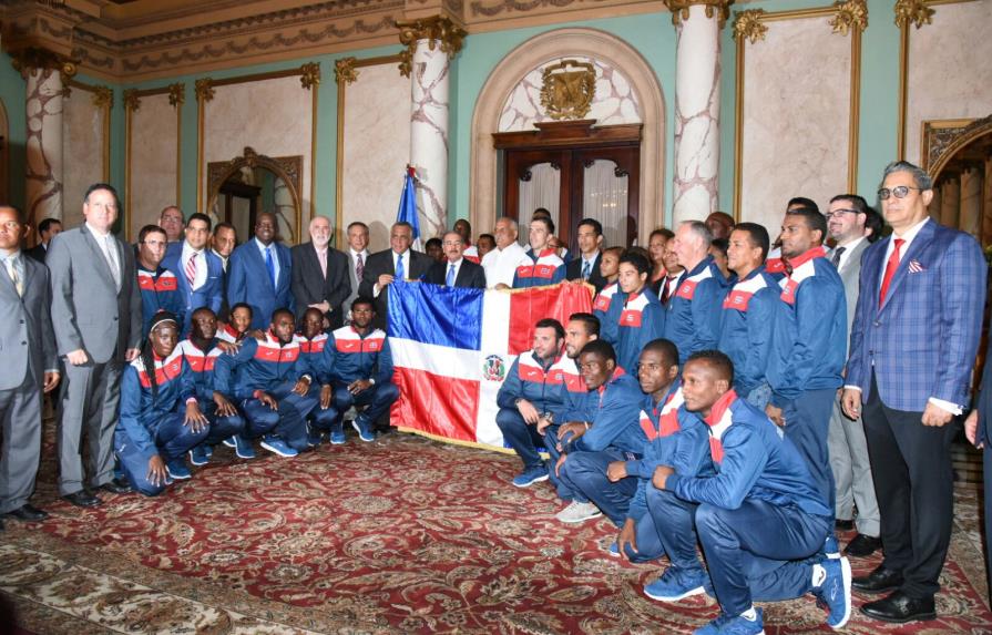 El presidente despide a delegación Dominicana que participará en los Juegos Olímpicos 
