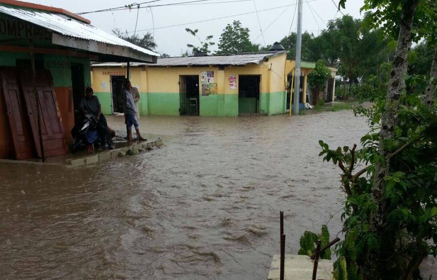 Lluvias provocan caos en Hato Mayor y San Pedro de Macorís