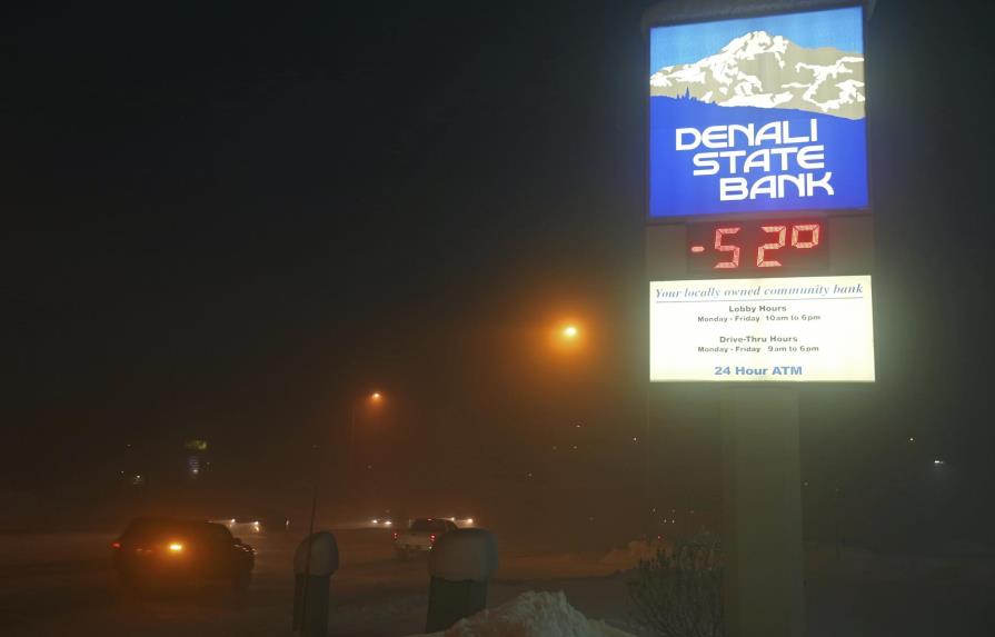 Temperaturas bajan en Alaska hasta los 40 grados bajo cero