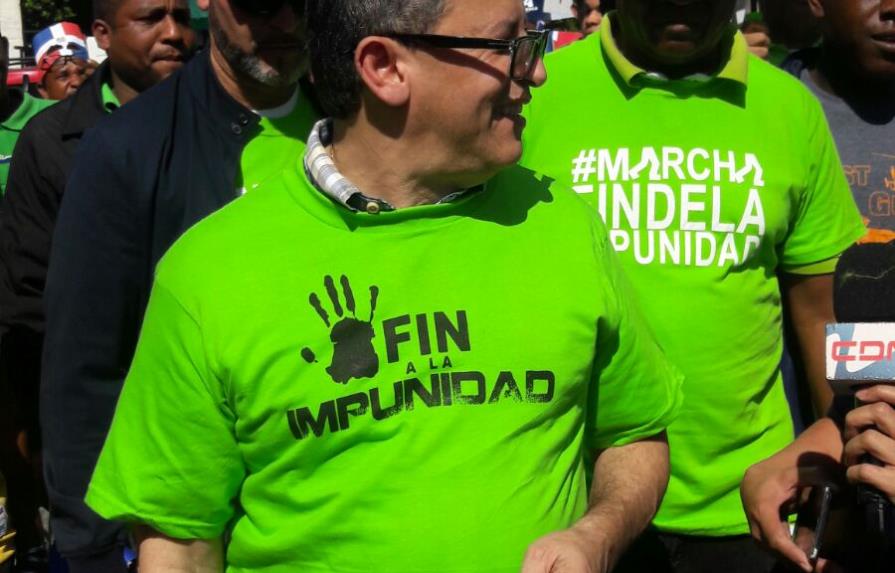 Fernando Fernández: “La marcha no es en contra del PLD”