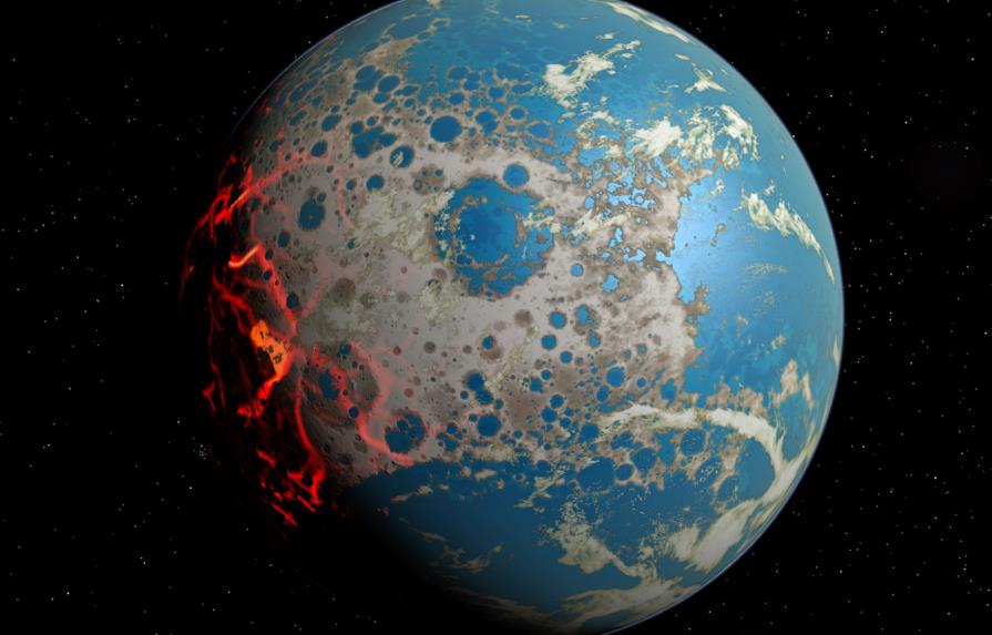 La Tierra pudo tener en sus inicios una superficie sólida y continua