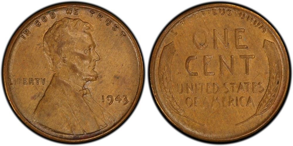Cien mil dólares por un centavo de 1943 y 1944 con efigie de Abraham Lincoln 