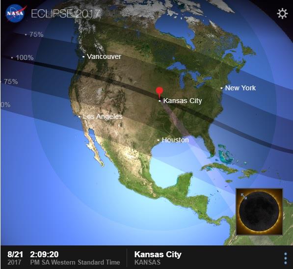 Estados Unidos verá un raro eclipse total del sol de costa a costa