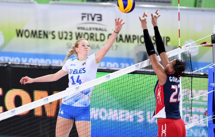 Eslovenia derrota a la República Dominicana en el Mundial sub-23 de voleibol femenino