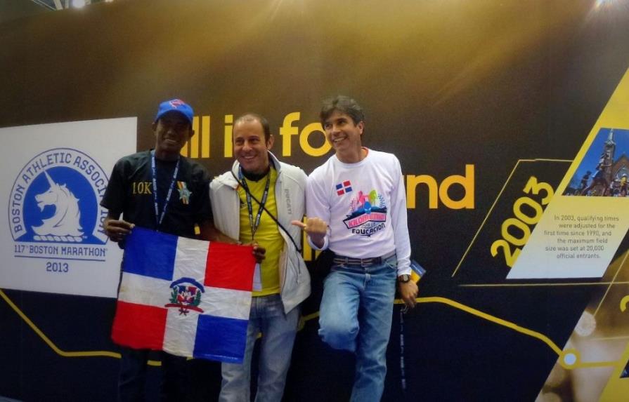 Cuatro dominicanos participaban en el maratón de Boston