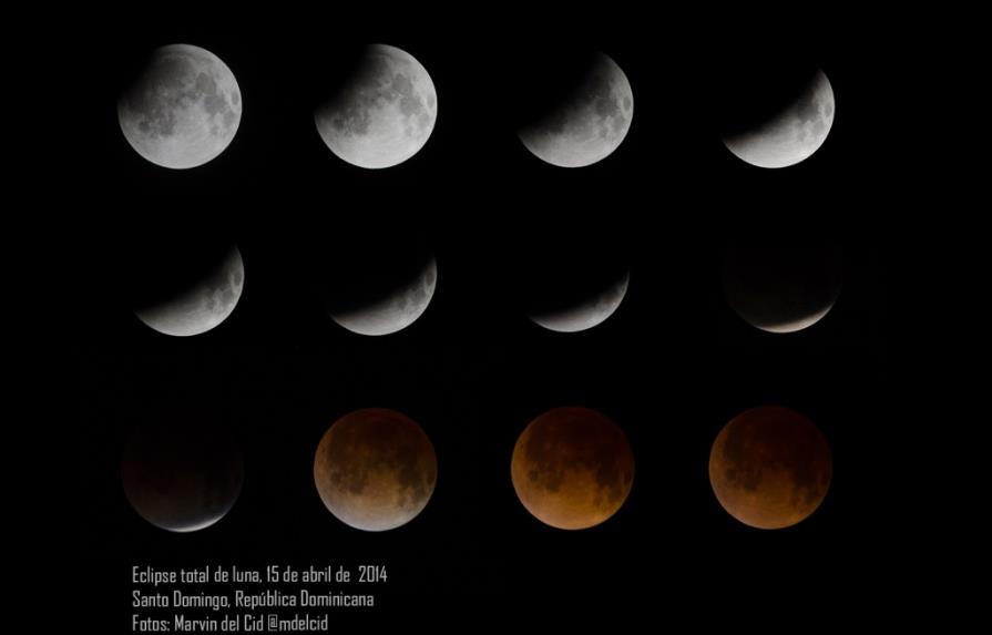 Eclipse total, el primero de cuatro Lunas rojas consecutivas