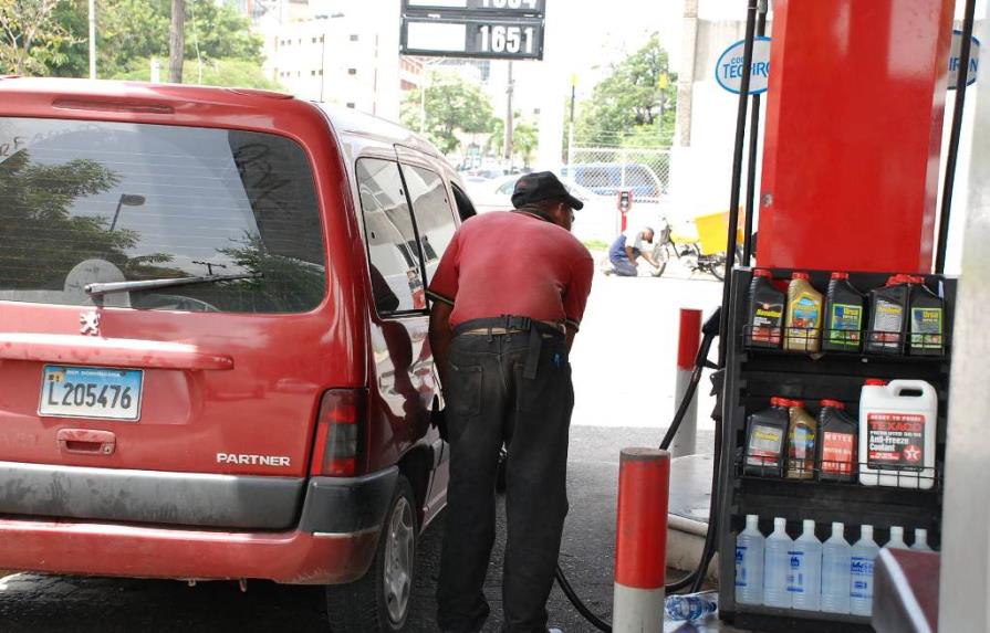 Combustibles bajan entre RD$2.60 y RD$4.20, excepto los dos tipos de gas